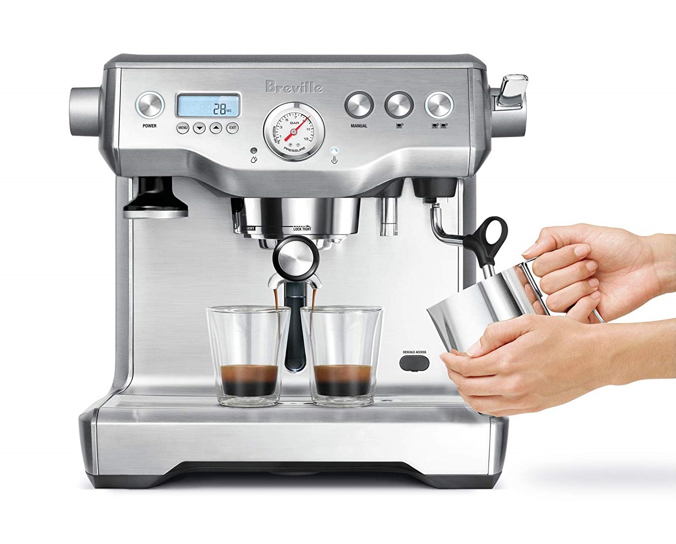 Breville BES920XL Dual Boiler Espresso Machine Review Extend Coffee