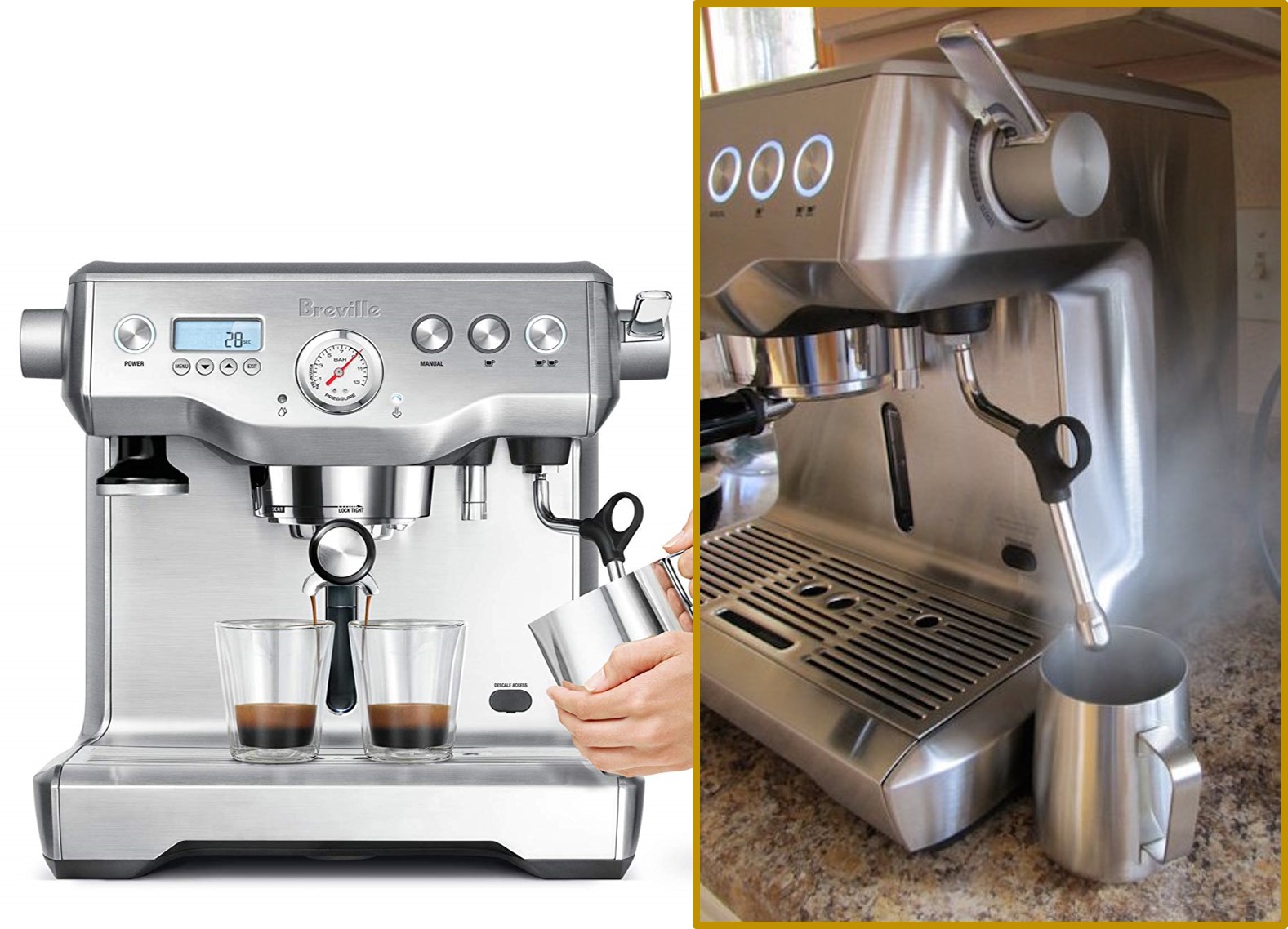 Breville BES920XL Dual Boiler Espresso Machine Review - Extend Coffee