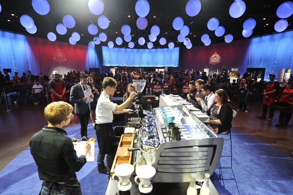 US Barista competitions